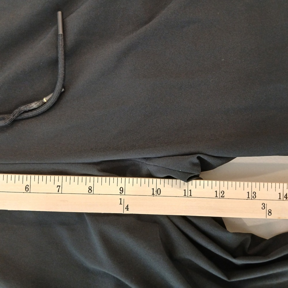 Athleta Cropped Wide Leg Pants Womens 4 Black Drawstring Pull On Athleisure - Picture 7 of 11